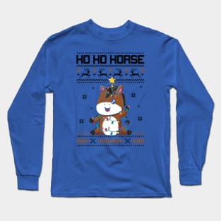 Ho Ho Ho Merry Christmas Long Sleeve T-Shirt